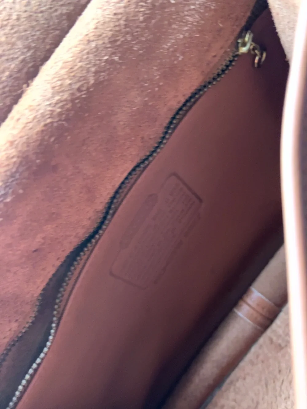 Vintage Coach Willis Bag #9927 (2003) — British Tan